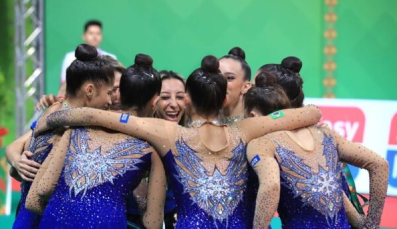 Mundial de Ginástica Rítmica tem resultado inédito do Brasil